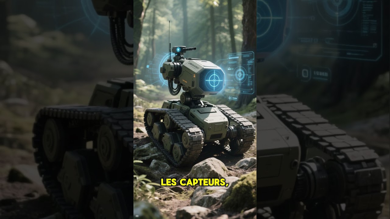 Des robots de combats à hydrogène avec une autonomie MAX pour notre armée de terre. #tech