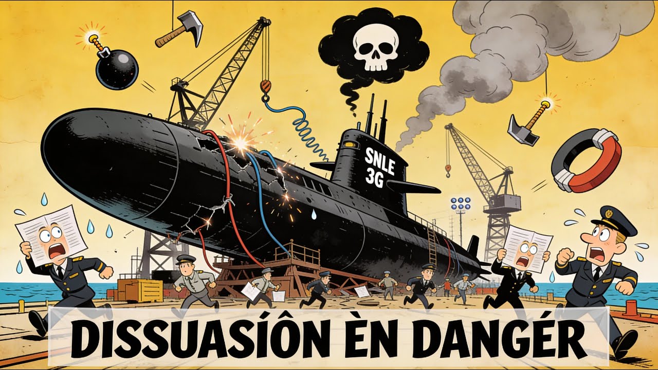 Le SNLE 3G entre en phase industrielle. Le pari nucléaire français sous haute menace de crash !