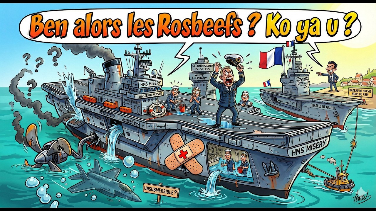 Pourquoi les Nouveaux Porte Avions Britanniques sont un Fiasco Royal ? #tech